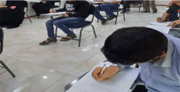 A visit to the Deanship of Graduate Studies during the first semester examinations period 2022-2022